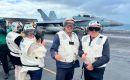 The entry of the US military aircraft into Carrasco that carried the President airport triggered immediate criticism from the opposition