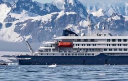 The current itinerary included stops at the Falklands, the South Georgia Islands, and Saint Helena. According to maritime tracking websites, the ship was on Sunday off the port of Praia