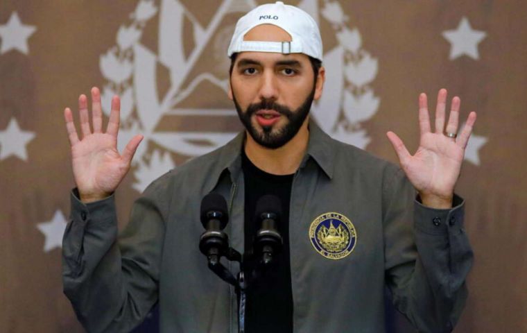 President Nayib Bukele described as historic and compared to the Nuremberg trials against Nazi leaders after the Second World War