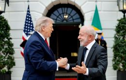 We discussed many subjects, including trade, specifically tariffs, Trump wrote at the conclusion of the encounter