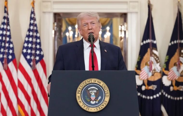 Trump said on Truth Social that Iran had been playing games with the United States for 47 years and warned the country would not be laughing any longer
