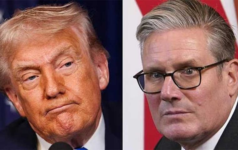President Trump has defined Sir Keir Starmer as a &lsquo;loser with no future&rsquo; and has repeatedly said &ldquo;he&rsquo;s no Winston Churchill&rdquo;  