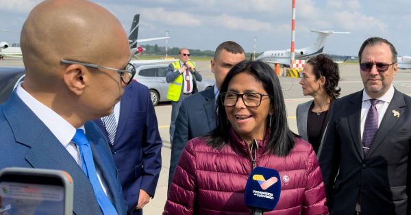 Delcy Rodríguez defends Essequibo claim at The Hague under temporary EU sanctions waiver