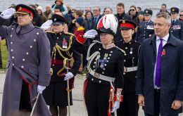 UK Defense Readiness & Industry Minister Luke Pollard, during a late 2024 visit to the Falkland Islands     (Pic BFSAI))