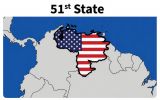 The 51st state map had appeared in earlier posts by the US administration, alongside references to the annexation of Greenland