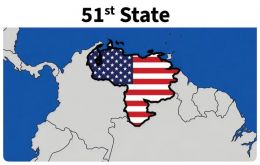 The 51st state map had appeared in earlier posts by the US administration, alongside references to the annexation of Greenland