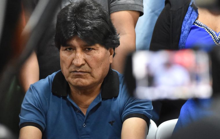 Morales's followers plan to join the demonstrations called by the Bolivian Workers' Central toward La Paz