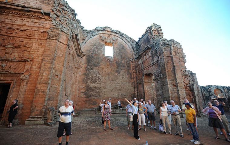 Paraguay received 3.6 million international visitors in 2025 &mdash;2,029,678 tourists and 1,627,516 day-trippers&mdash; a 91.24% increase over the previous year
