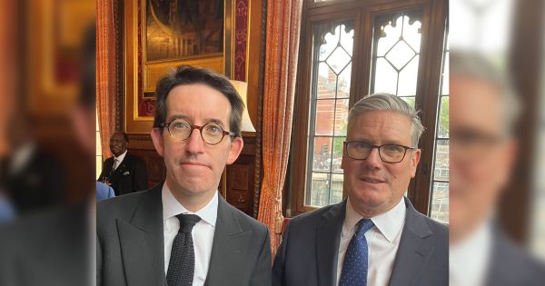 Falklands representative meets Starmer at State Opening of UK Parliament