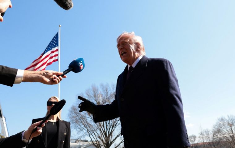I think we are going to turn it around, Trump replied when asked about the possibility of Cuba leaning toward the United States