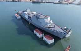HMS Active was floated off at Rosyth in March 2026. (Pic Babcock)