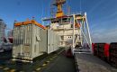 The Medical NavyPODS being embarked onboard the Royal Navy&rsquo;s ice patrol ship HMS Protector. The NavyPODS are installed on a shock raft system designed in-house by FDS. (Credit: FDS/Simon Bradley)