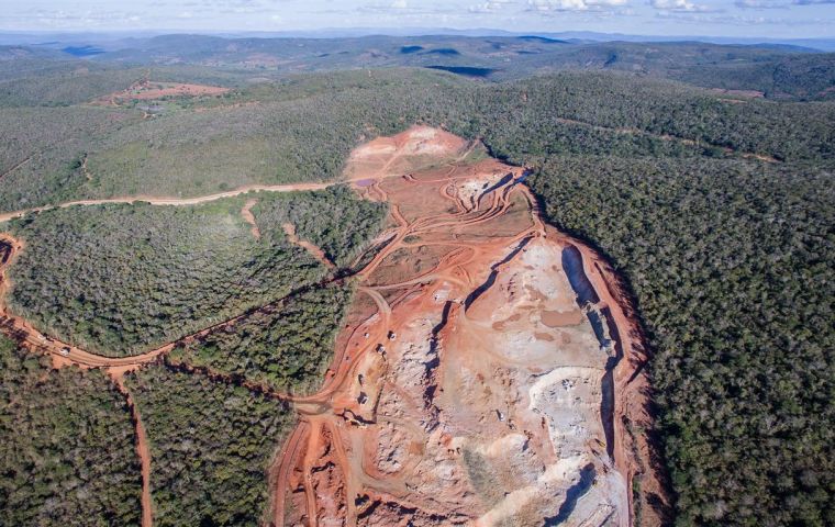 The uranium extraction unit is located in the municipality of Caetit&eacute;, in the northeastern state of Bah&iacute;a