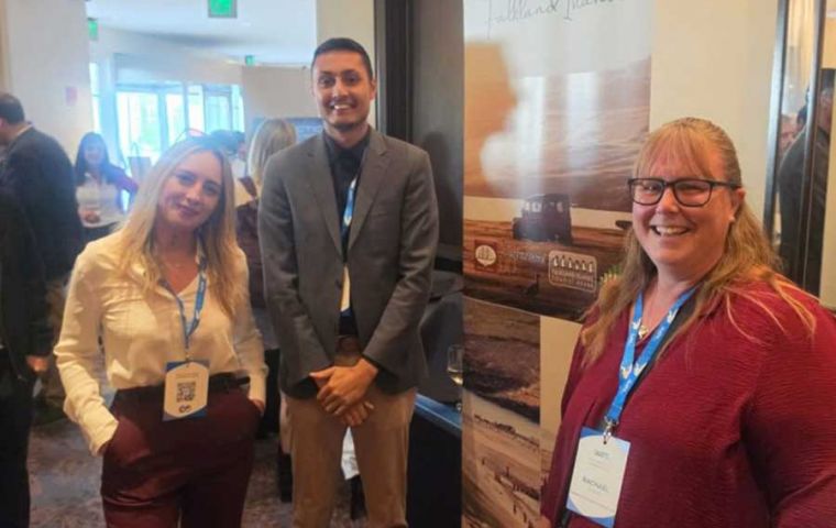  Sulivan Shipping Services Ltd and Penguin Travel attending the Marketplace Networking Event.