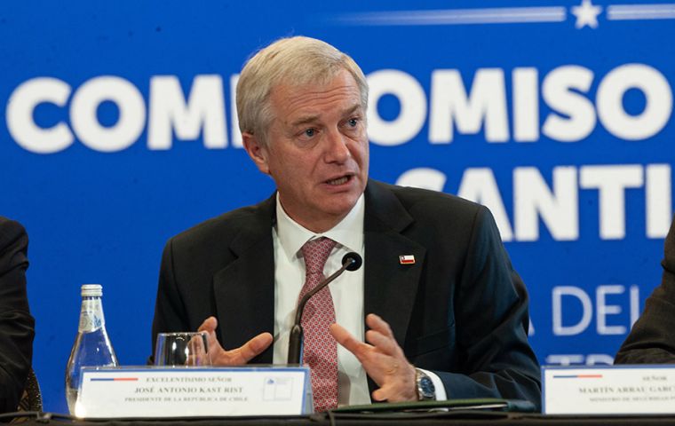 These 81 days have felt to many like 365, because many things happen, but I want to underline that we are moving forward through facts because this is a hands-on government, Kast said