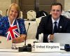 Professor Dame Jane Francis (Director of BAS) and Oliver Darke (Director of Operations, Engineering and Infrastructure) representing the UK at ATCM in Japan