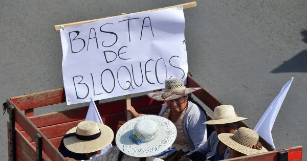 Bolivia's blockade crisis reopens a deep racial divide