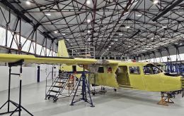 The aircraft, contracted to FIGAS, will be the first to be delivered from the new Bembridge line. A second airframe is now nearing 25% completion
