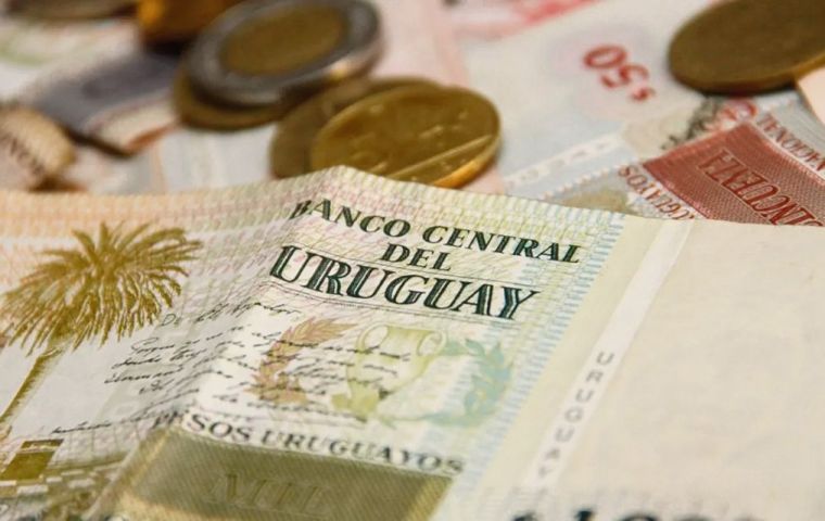 The bank forecasts that Uruguay's economy will grow 1.3% this year, below the 2.2% projected in the Budget law and the 1.6% to which the Ministry of Economy later adjusted its estimate