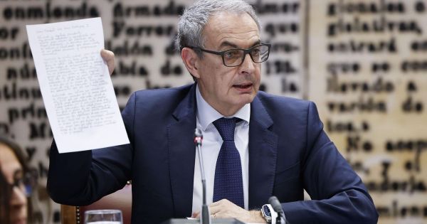 Spain's ex-PM Zapatero testifies as a suspect in the Plus Ultra bailout case