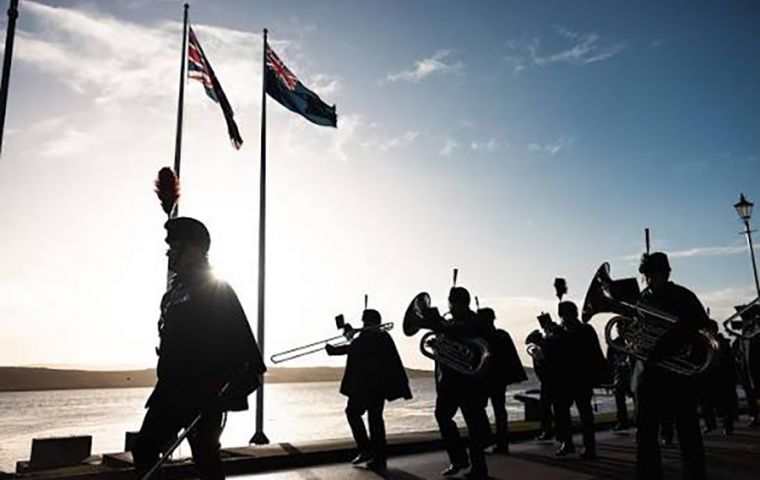 The 5 RIFLES RIC participated Sunday 14th June of the Liberation Day Parade 