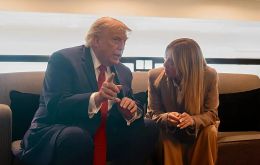 Meloni responded immediately with a recorded video message. Donald Trump's statements are completely fabricated. Frankly, I'm stunned, she said