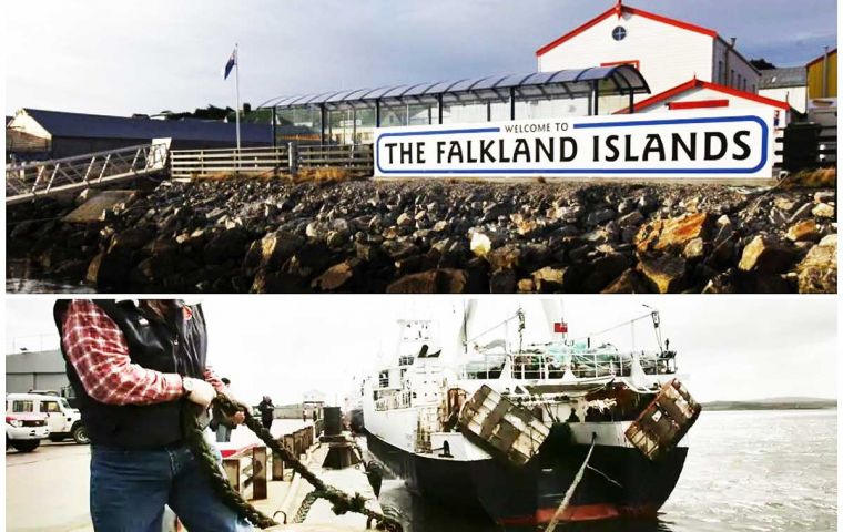  Falklands were hit hard with tariffs and quotas in its exports to EU because of Brexit
