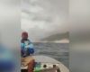 Fishermen film the first seconds of Venezuela's earthquake from the sea off La Guaira