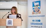 Roberts said the event allowed her to meet with members of parliament and peers from the United Kingdom, as well as with members of the diplomatic community and the sporting sector