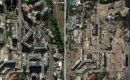The satellite images that have gradually emerged confirm a trail of collapsed buildings along the coast, the most densely populated and hardest-hit area