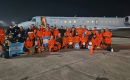 The Argentine contingent's departure comes as most foreign teams begin to leave Venezuela