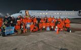 The Argentine contingent's departure comes as most foreign teams begin to leave Venezuela