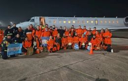 The Argentine contingent's departure comes as most foreign teams begin to leave Venezuela