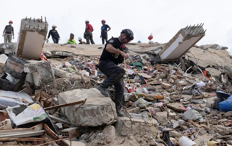 Managing the rubble is emerging as one of the main challenges