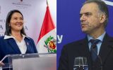 Congratulations on two things: first on the win, and on your perseverance, which is exemplary, Orsi said, referring to Fujimori's path to power on her fourth attempt after three lost runoffs
