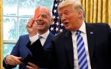 Trump acknowledged his intervention and defended it. All I did was ask that the play be reviewed, because it didn't look like a foul to me, the president said