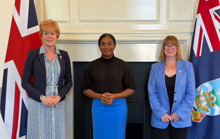 Engagement with the main British political forces is a routine practice for Falklands representatives, who seek to preserve cross-party support for the principle of self-determination