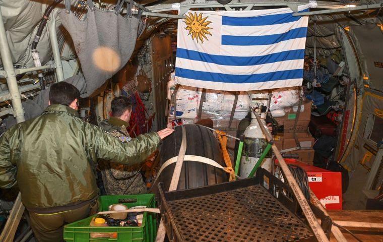 Uruguayan authorities stressed that this is a postponement, not a cancellation of the mission