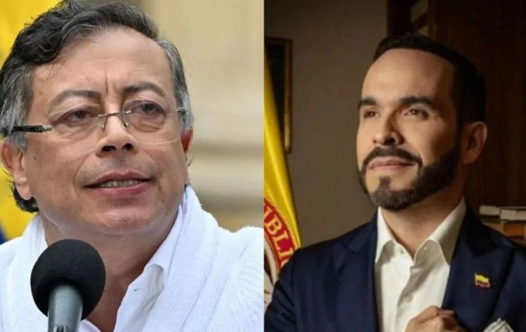 I cannot accept a president, and that is why I will not be anywhere on August 7, nor shake his hand; let him say so, but he knows why, because it is a fraud, Petro said