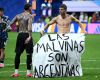 Argentina could face FIFA action over Falklands banner after beating England