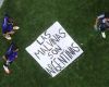 Falklands government calls Argentine banner insensitive, urges FIFA to sanction