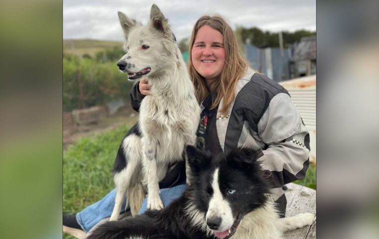 Lee is a Falkland Islands student currently studying veterinary nursing in the United Kingdom and serves as a junior ambassador for the islands (Pic FB)