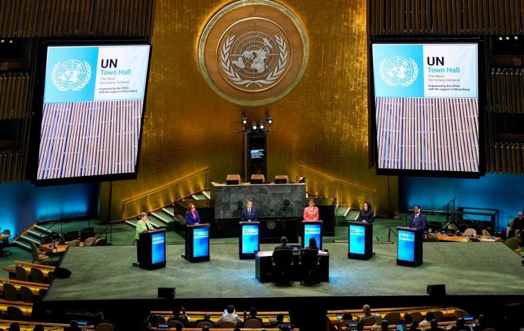 The common thread across the interventions was the need to restore the credibility of an organization facing financial strains and largely absent from negotiations over the world's major conflicts