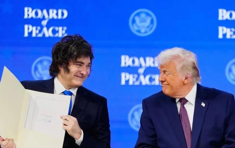 Argentina was also placed in the lowest band of the new regime, with an additional 10% tariff, the same rate that previously applied