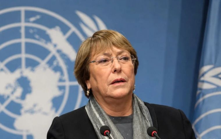 Bachelet, 74, a former executive director of UN Women and former high commissioner for human rights, faces an unusual situation: her candidacy lacks the backing of her own country's government