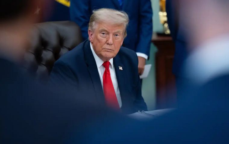 The announcement followed a phone call between Trump and Saudi Crown Prince Mohammed bin Salman