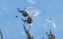 A British pilot and a second Greek coordinator, aboard the other aircraft, survived with minor injuries and will remain in hospital for 24 hours under observation