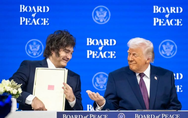 Milei described the claim as non-negotiable and said his government has achieved the greatest diplomatic progress since 1983 toward placing the archipelago under Argentine administration