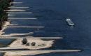 At levels of 40 to 50 centimeters, vessels can carry around 20% of their normal volume