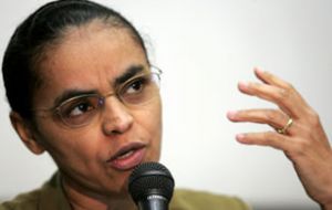 Marina Silva said the figures reflected “a new environmental governance”